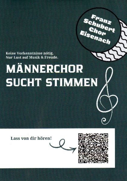 Männerchor sucht Stimmen